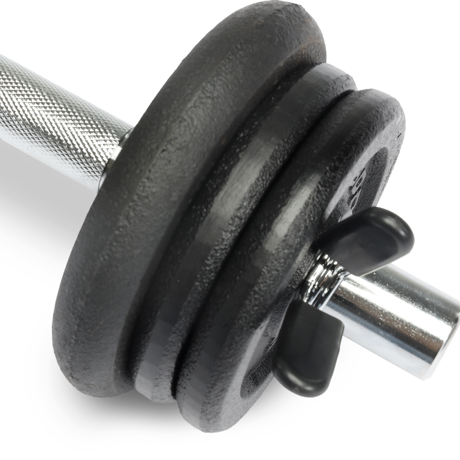 Kit de poids avec haltères kettlebell et barre de musculation 10 kg - HOME  FIT TRAINING