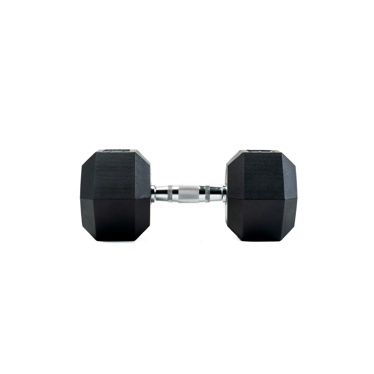 Haltères hexagonales en caoutchouc 15 kg - Bodytone