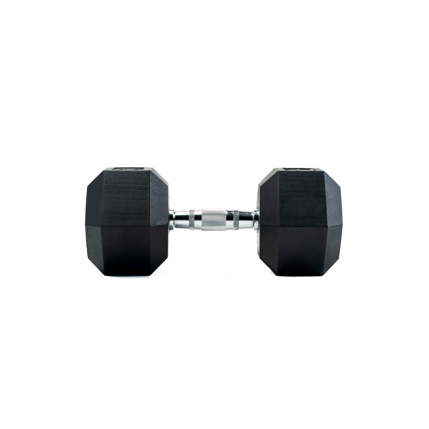 Haltères hexagonales en caoutchouc 20 kg - Bodytone