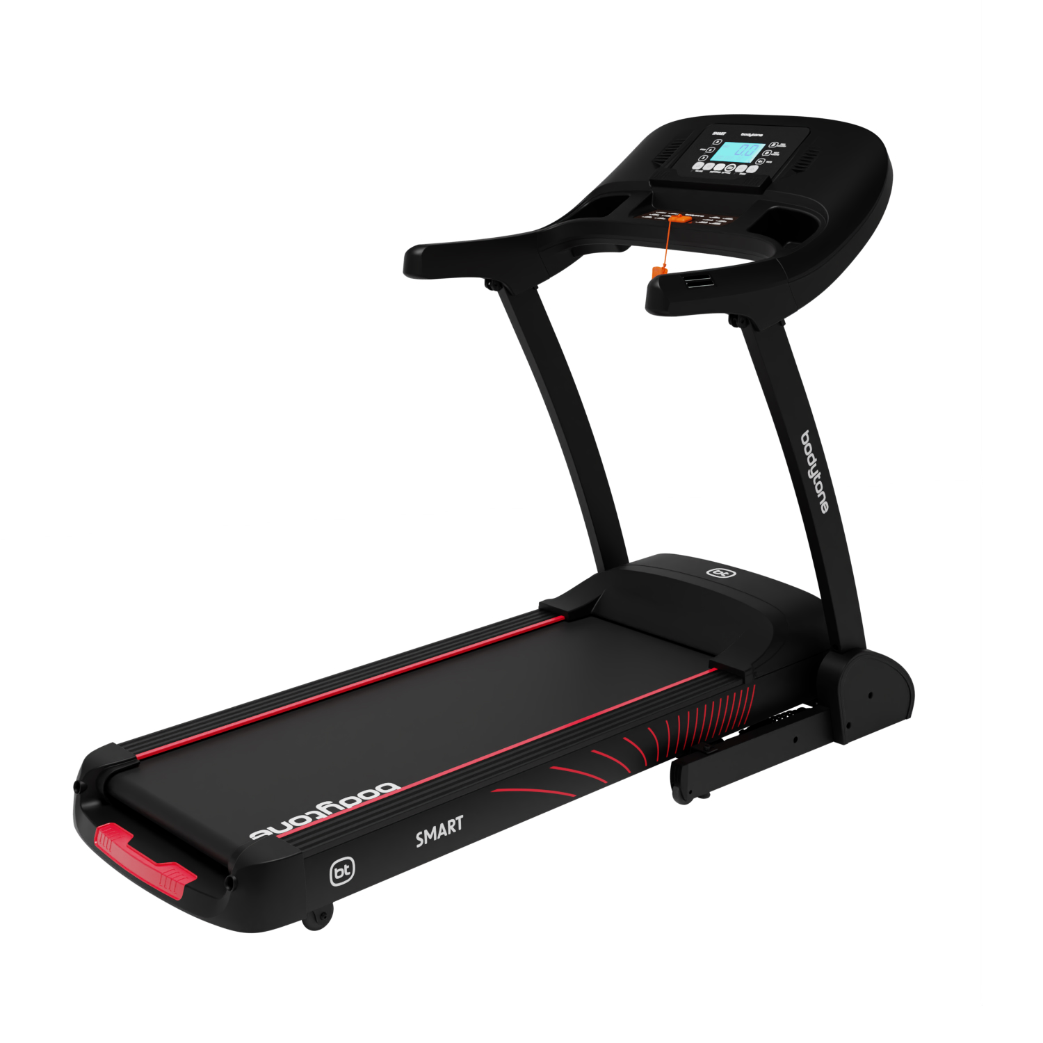 Cinta Correr Bodytone Active Run 100 Roja - 12km/h, Tapiz 120x42cm