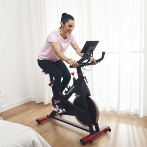 bicicleta spinning con soporte para tablet active bike 200