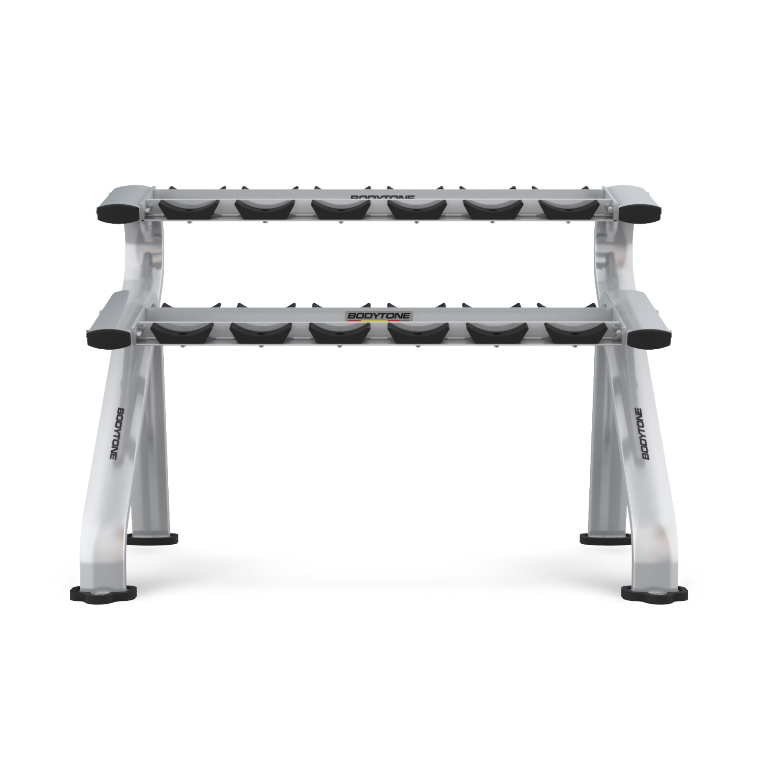 Soporte de Mancuernas / Mancuernero 3 Alturas unidad acero inoxidable 19kg  980 x500x920mm – Fitness Tech