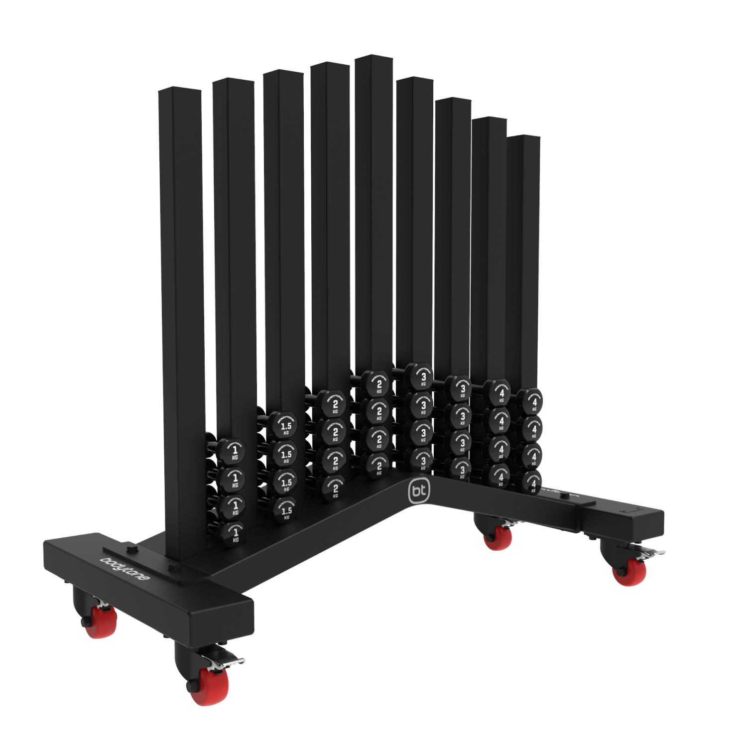 Soporte para mancuernas BodySolid 2 racks