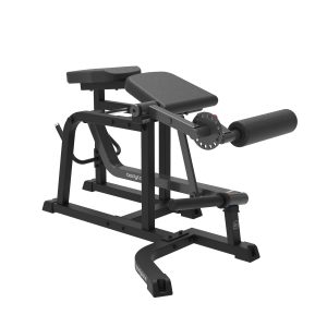 Realiza flexión de isquiotibiales tumbado, aislando Vertical Leg Press SG55 bíceps femoral semitendinoso y semimembranoso