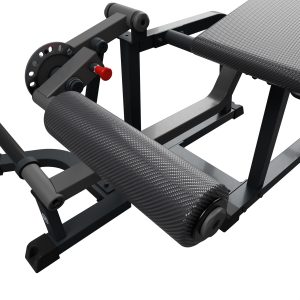 Realiza flexión de isquiotibiales tumbado, aislando Vertical Leg Press SG55 bíceps femoral semitendinoso y semimembranoso