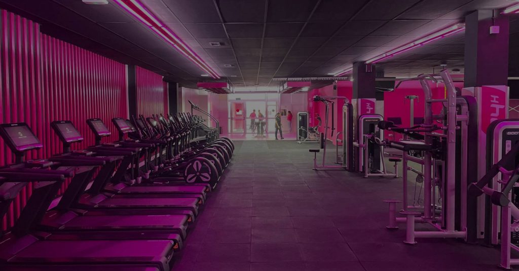 Instalaciones de un gimnasio profesional