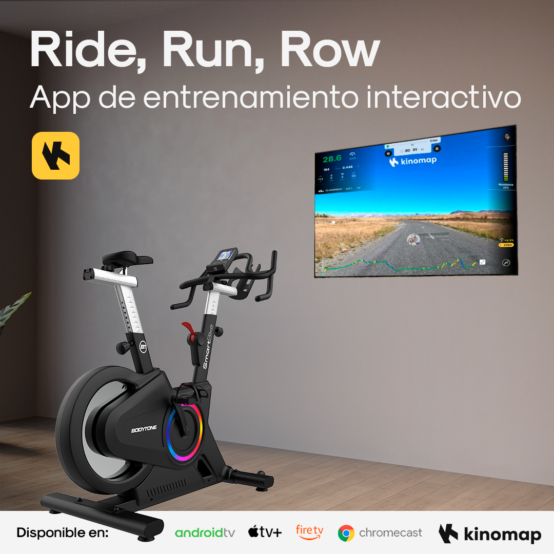 Explora el mundo con Kinomap