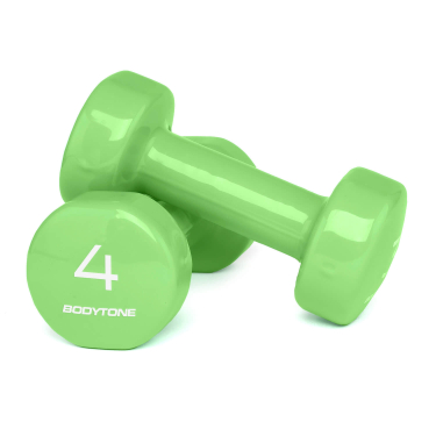 DV4 – Pesas de vinilo 2 x 4 Kg — Bodytone