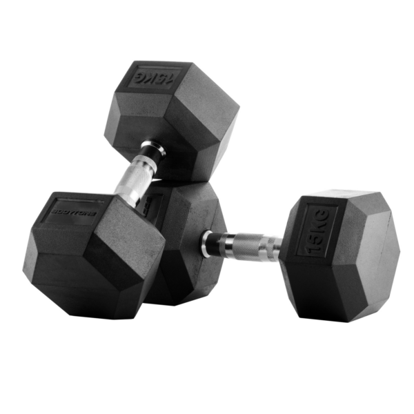 MANCUERNA HEXAGONAL 15 KG EN PAR. - XRS Exercise